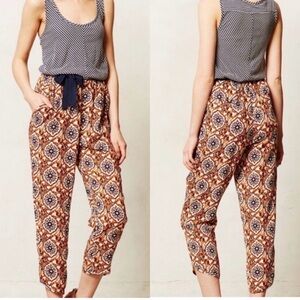 Anthropologie Lilka Geometric Jumpsuit